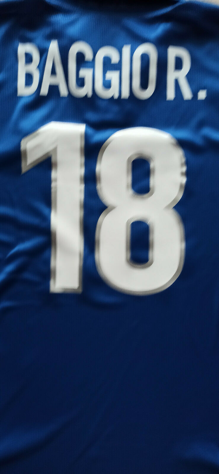 maglia italia roberto Baggio mondiali FIFA WORLD CUP 1998 jersey shirt NIKE XL