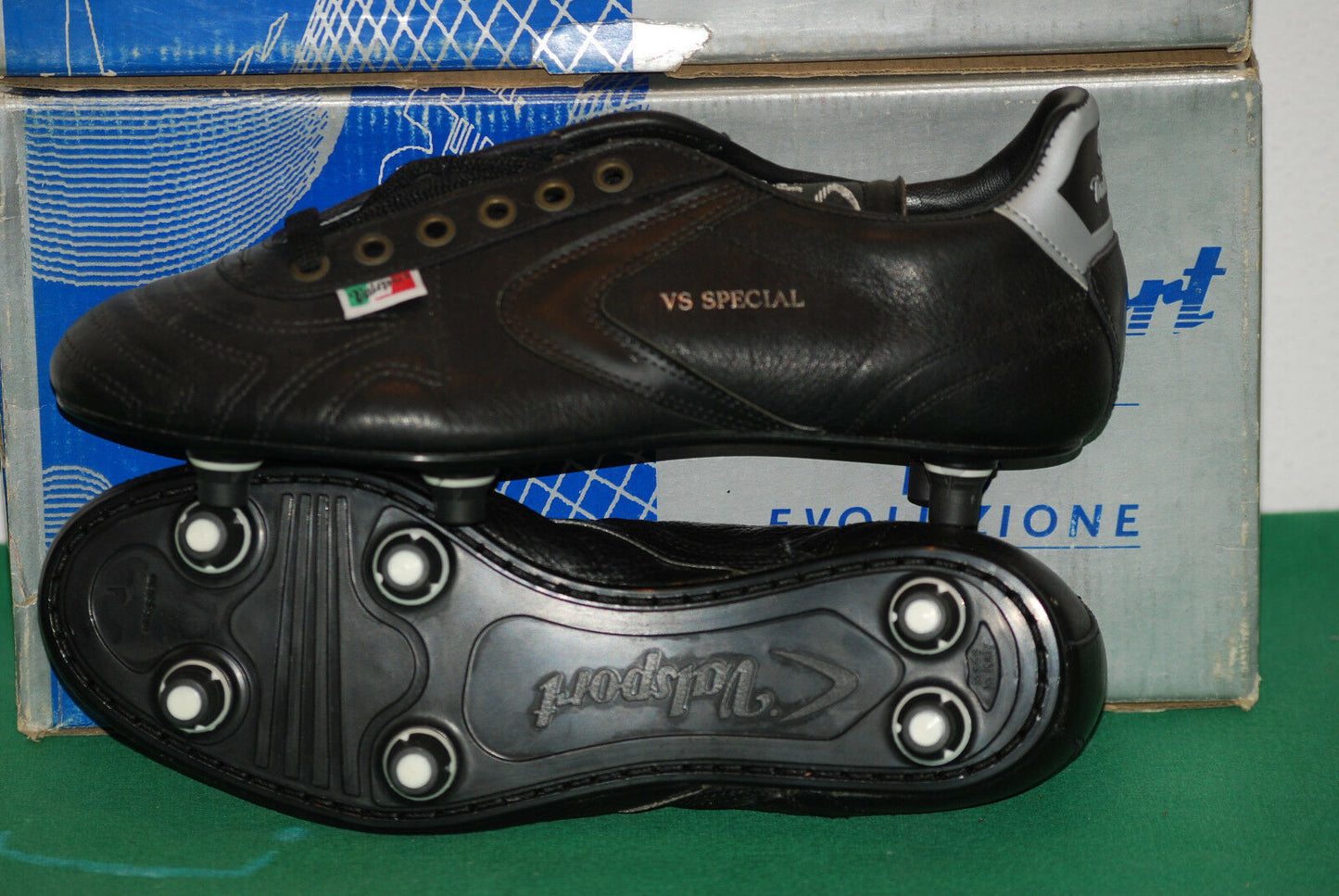 vintage Valsport VS Special Made in ITALY boots NOS shoes soccer 1970s deastock