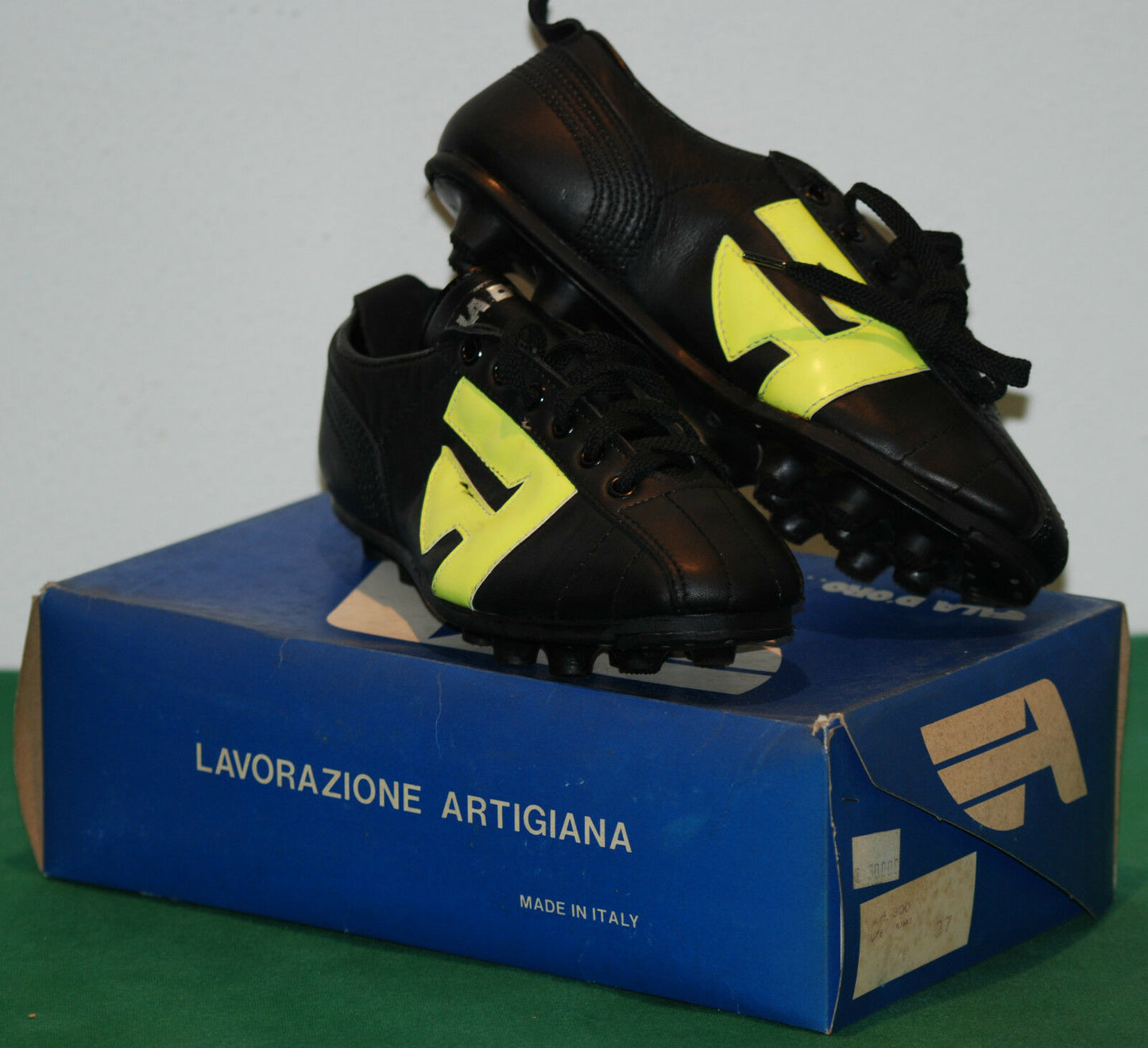 scarpini ALA D'ORO vintage conti dibba 80 boots playground maglia roma barilla
