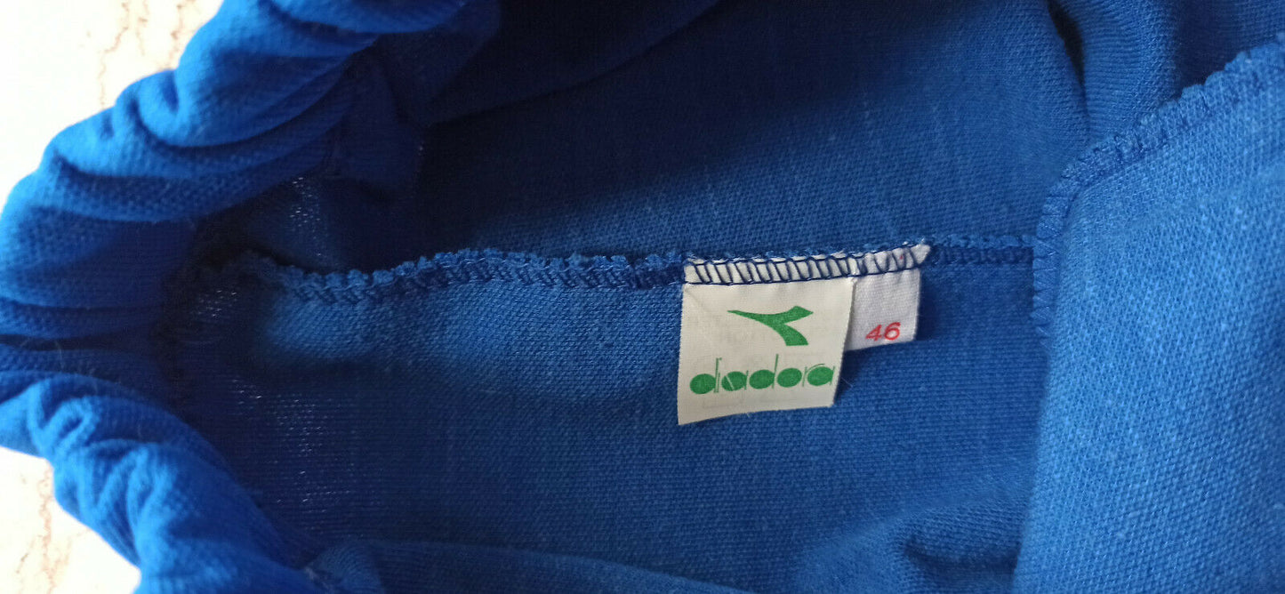 Maglia italia vintage 1986 diadora ITALIA 90 ROBERTO BAGGIO tracktop sweatshirt