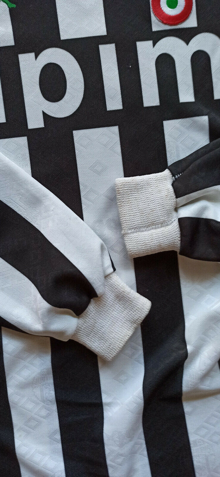maglia juventus Baggio Roberto Home L 1990-91 calcio upim Kappa jersey worn