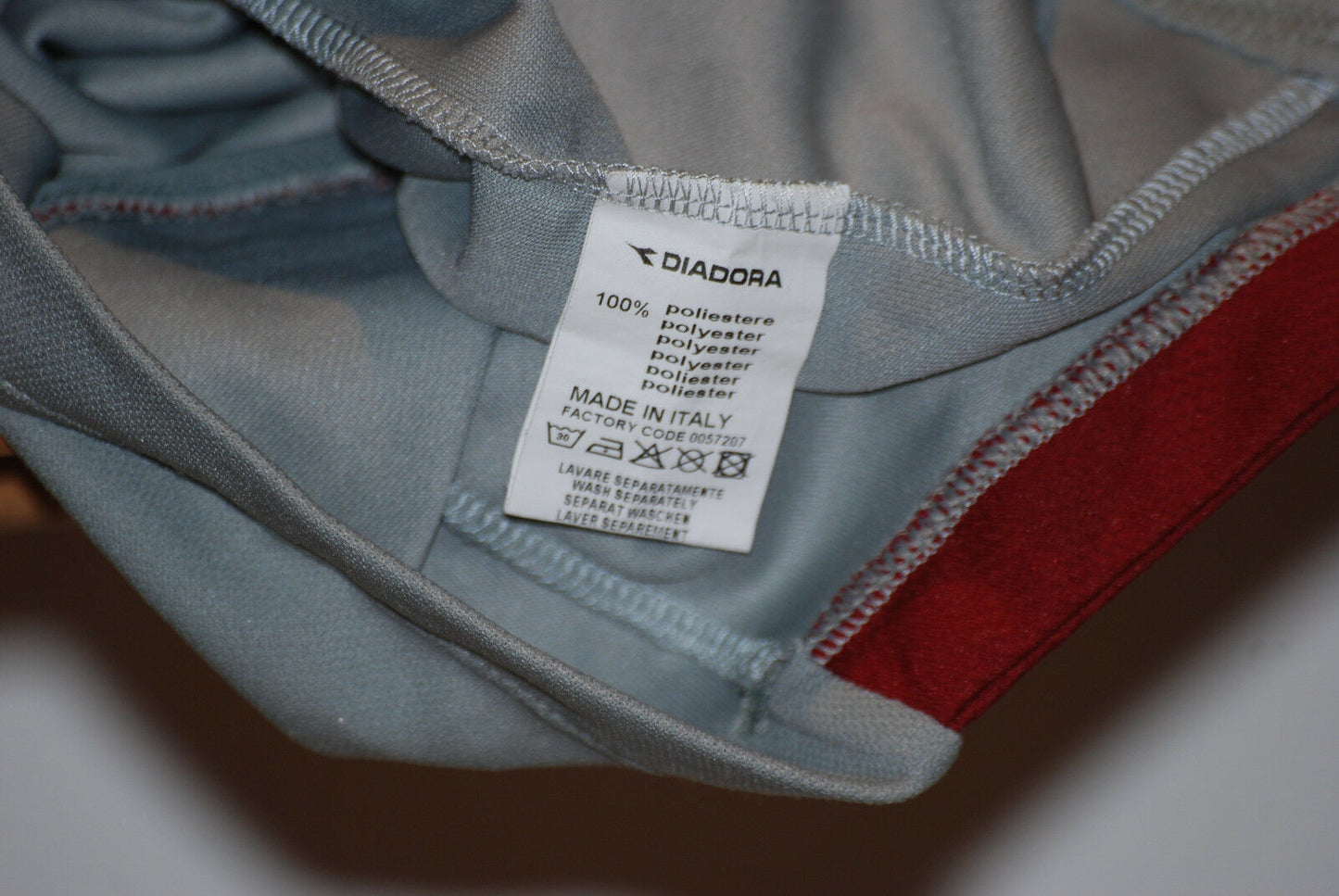 Maglia roma diadora allenamento shorts 2003 2004 mazda player issue da magazzino