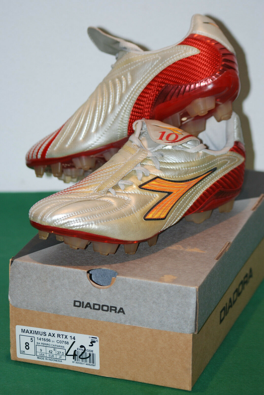 Totti Roma scarpe calcio boots Diadora Maximus AX Rare RTX 14 Boots Predator