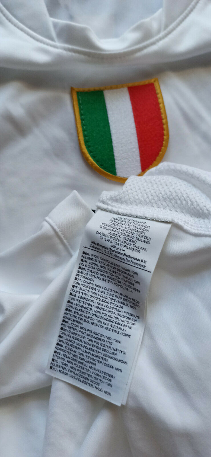 Maglia match worn Inter allenamento Samuel pre match Pirelli Triplete 2010/11