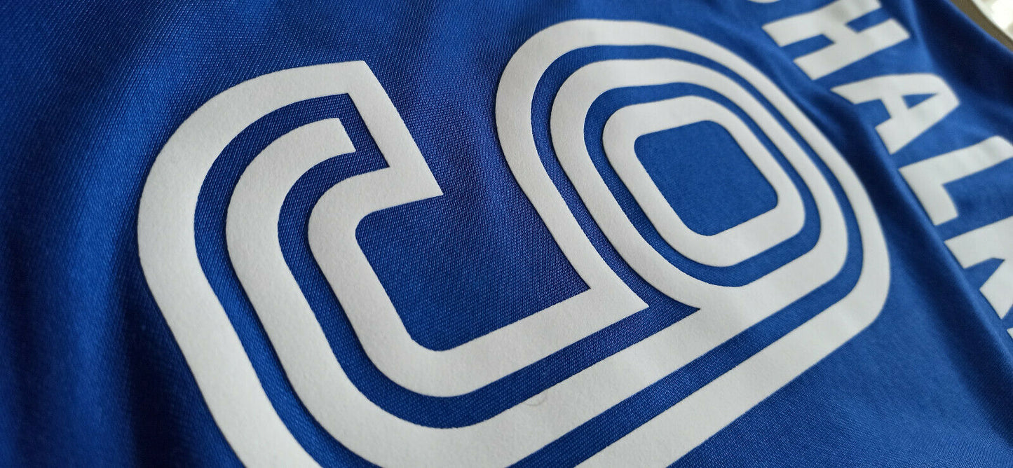 maglia calcio vintage adidas Schalke 04 Paddock's Jeans 1984 shirt jersey