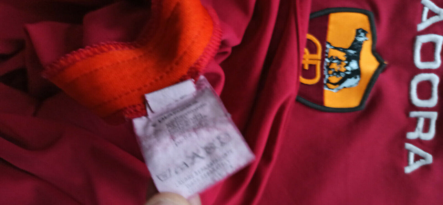 Maglia Calcio AS Roma vintage Totti Jersey shirt 2003 2004 MAZDA KAPPA no M