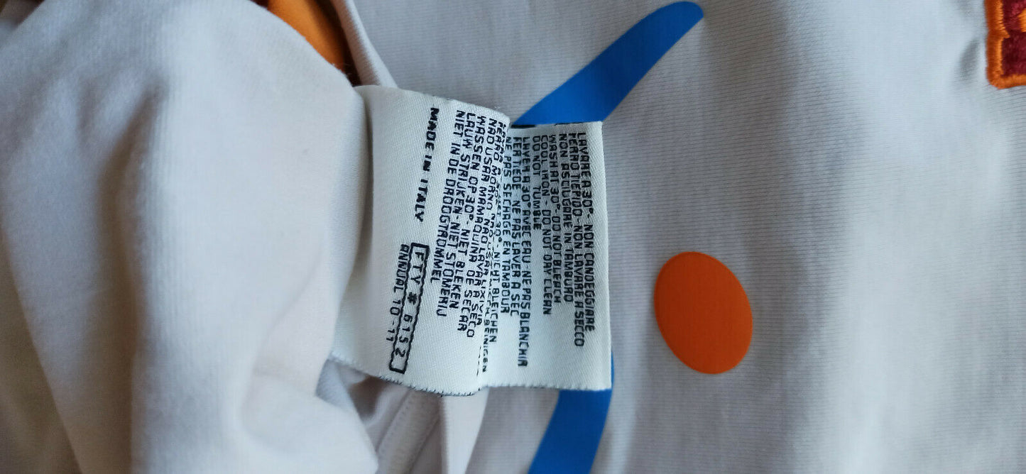 maglia calcio roma Totti kappa 2010 2011 Serie A Wind XL vintage *MADE IN ITALY*