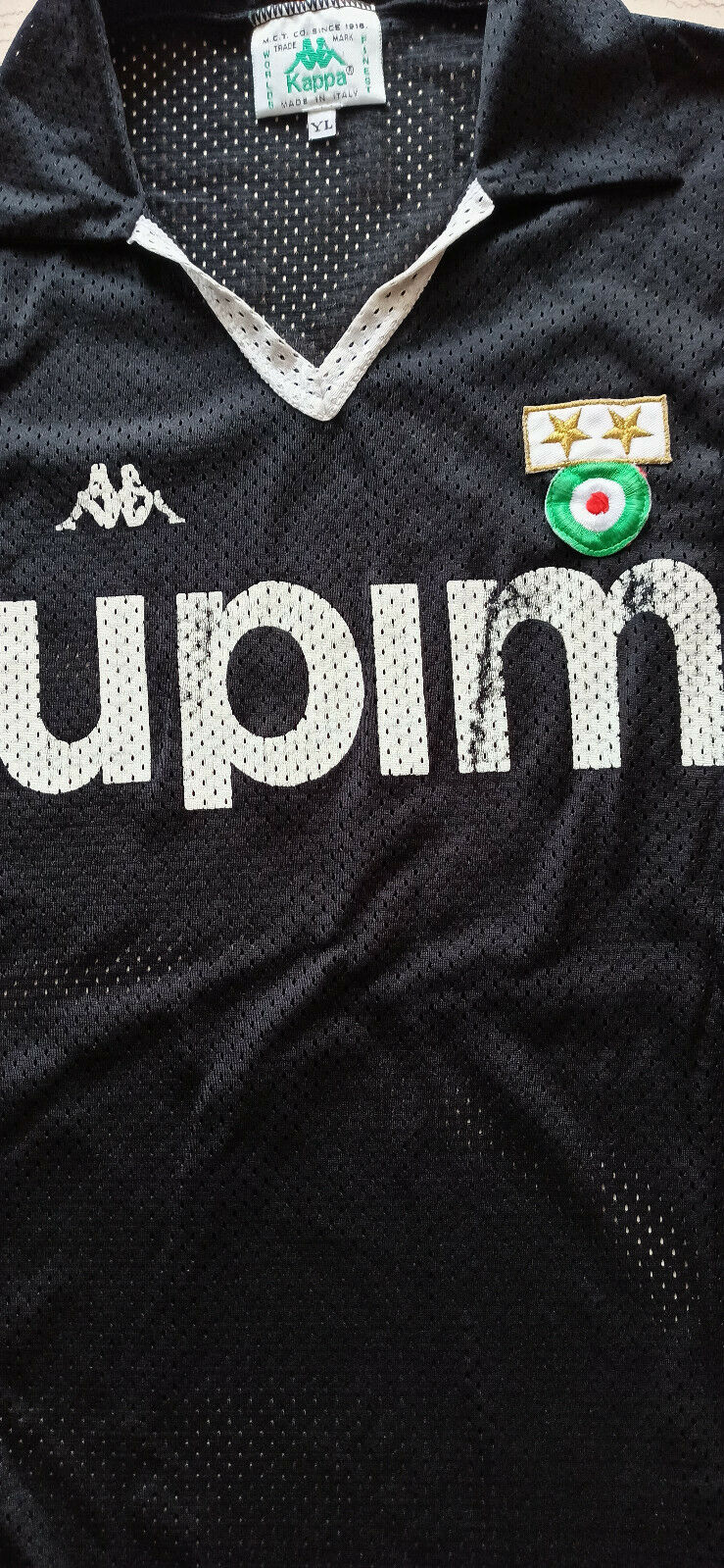 maglia calcio vintage juventus Baggio Roberto 1990-91 calcio UPIM Kappa jersey