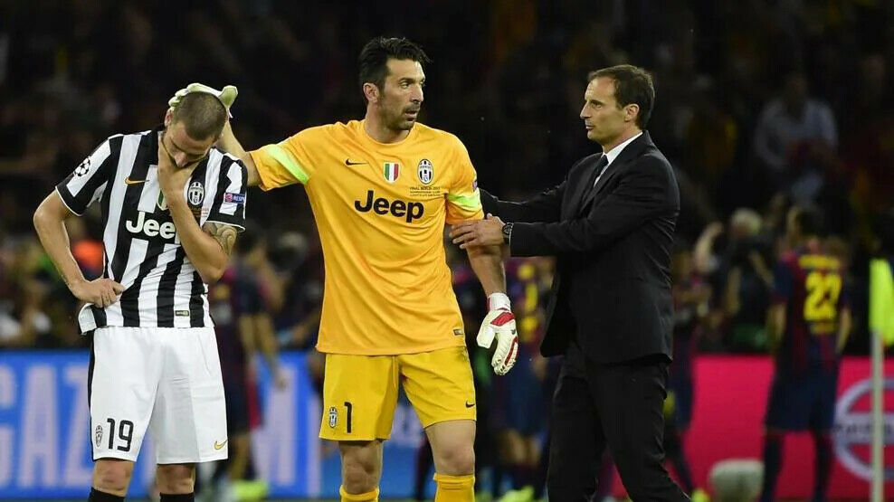pantaloncini match worn Buffon shorts Juventus 2014 2015 Nike Champions League