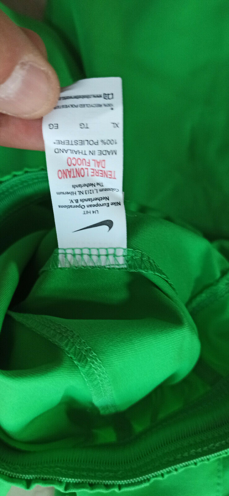 pantaloncini match worn Buffon shorts Juventus 2014 2015 Nike Champions League