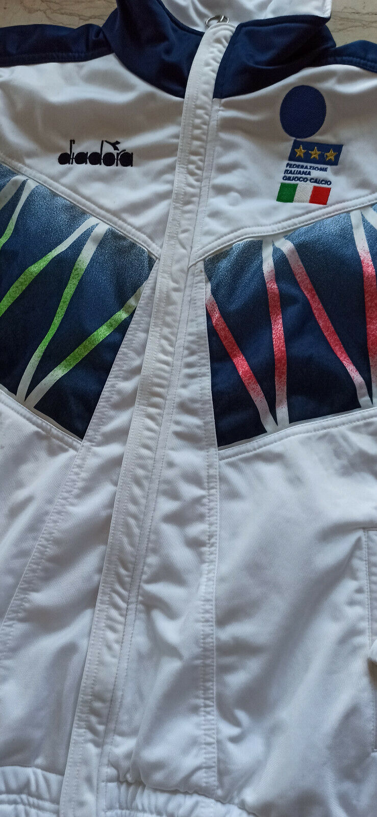 tuta giacca Italia 1994 World Cup felpa Diadora Baggio IP tracksuit track top L