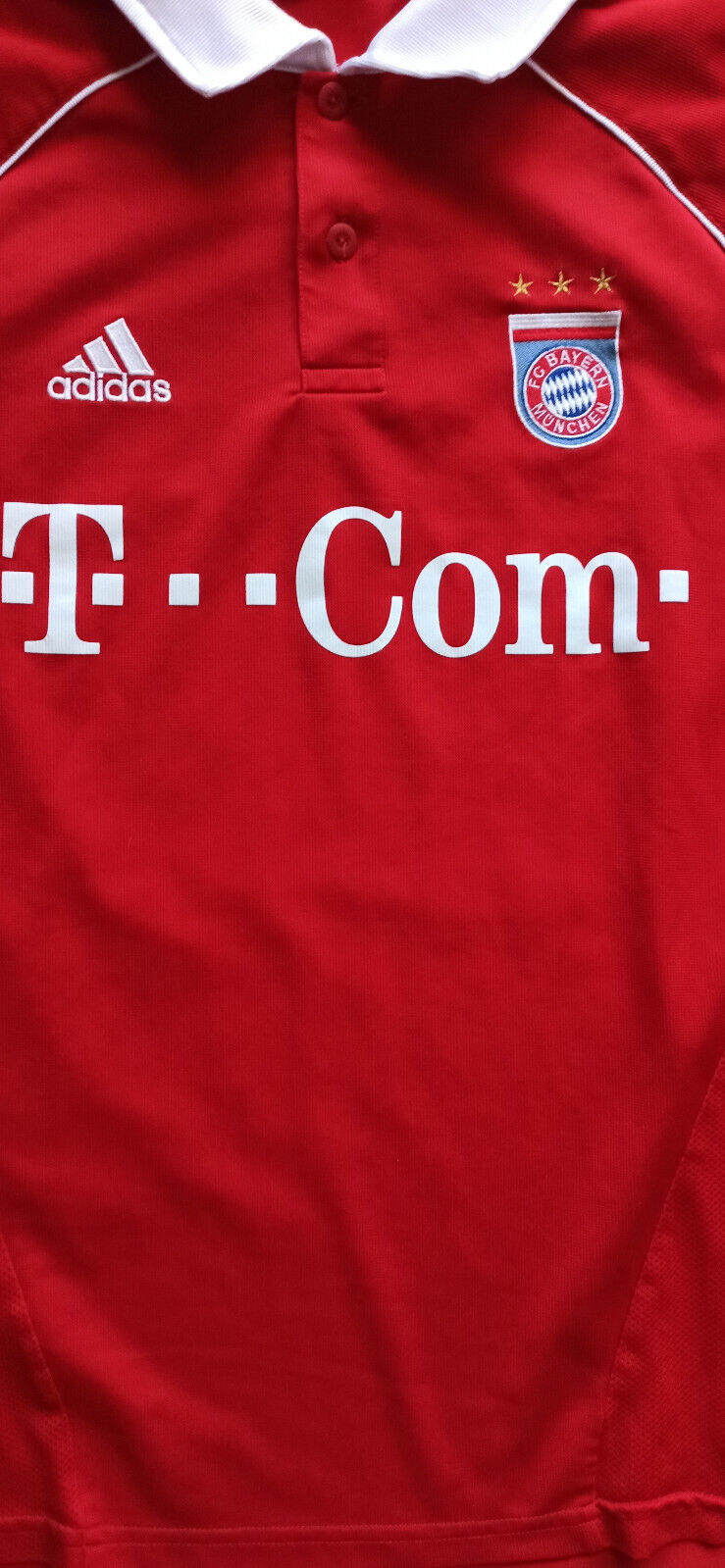 maglia trikot vintage FC Bayern Munich Monaco Ballack 2006-07 Teamgeist Adidas L
