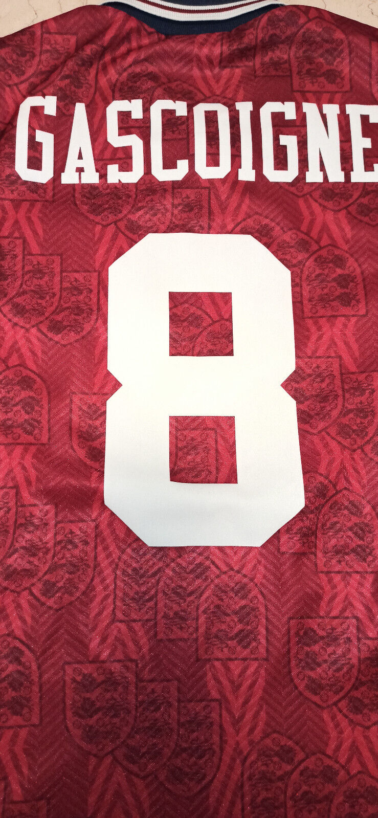 maglia calcio vintage Inghilterra England 1993 home shirt UMBRO