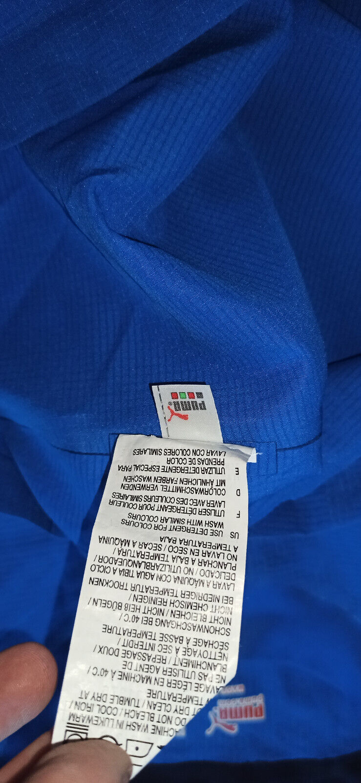 maglia match worn Italia 2007 DE ROSSI Puma World Cup Mondiali home friendly