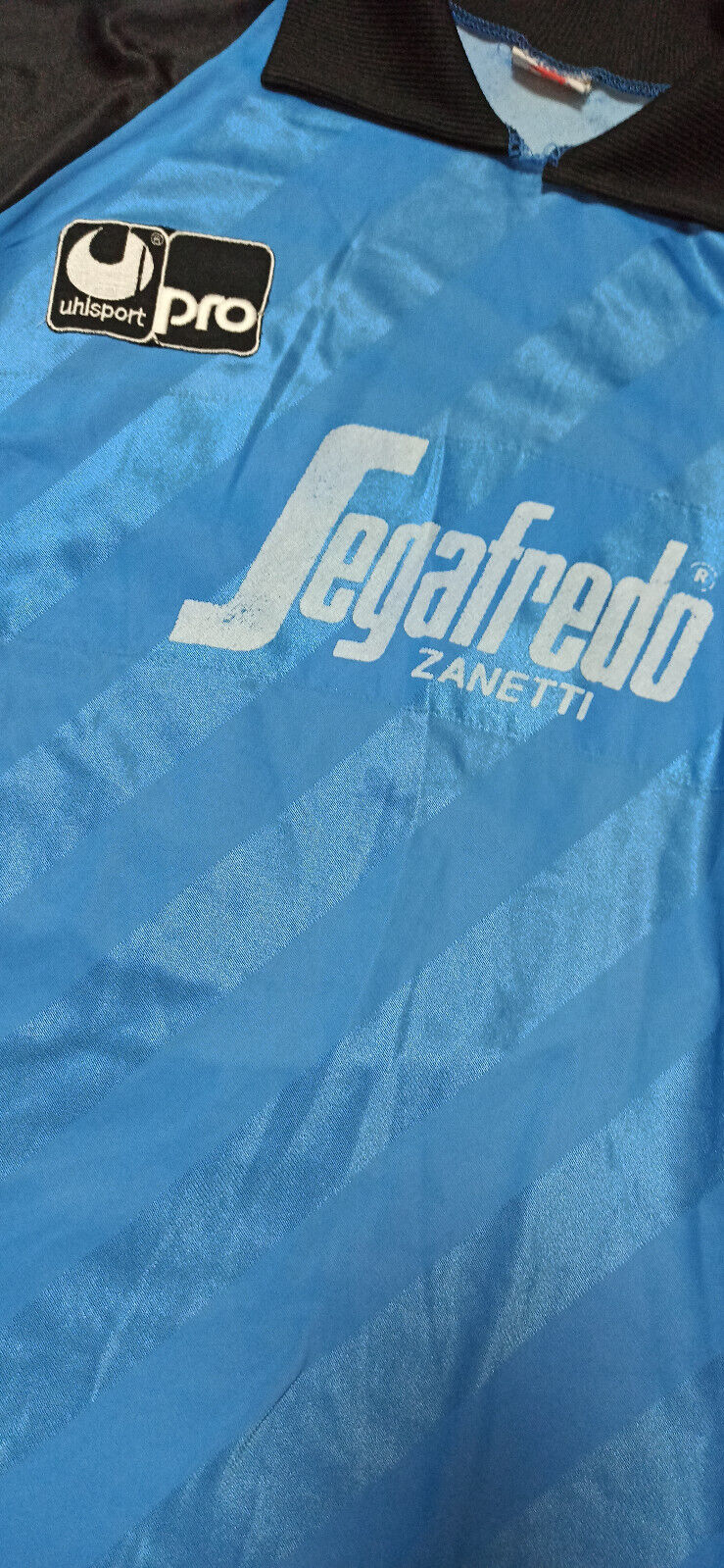 maglia match worn calcio vintage bologna Uhlsport goalkepeer Segafredo anni 80