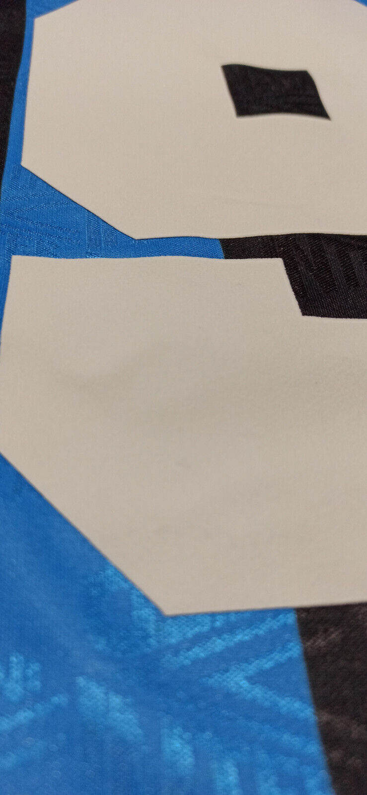 maglia inter vintage Umbro 1991 1992 FITGAR home shirt Sergio BATTISTINI