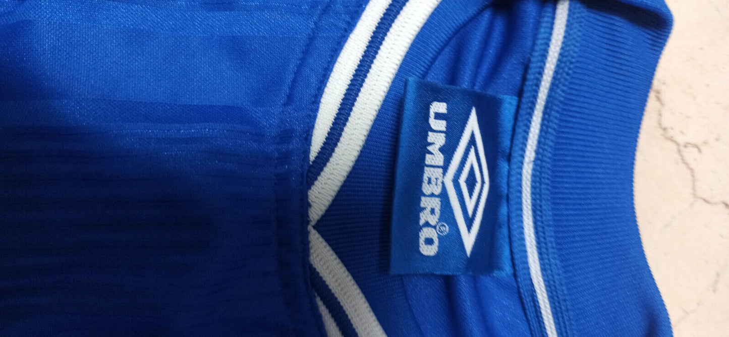 maglia calcio Vialli Chelsea Umbro vintage 1999 2000 Autoglass Home UEFA shirt
