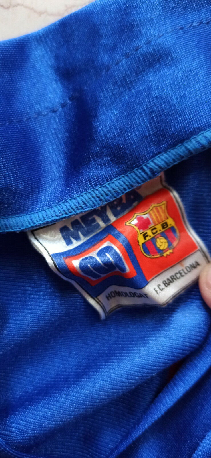 maglia maradona barcelona match worn Meyba 1982 1983 authentic vintage shirt XG