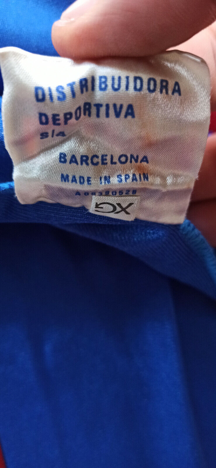 maglia maradona barcelona match worn Meyba 1982 1983 authentic vintage shirt XG