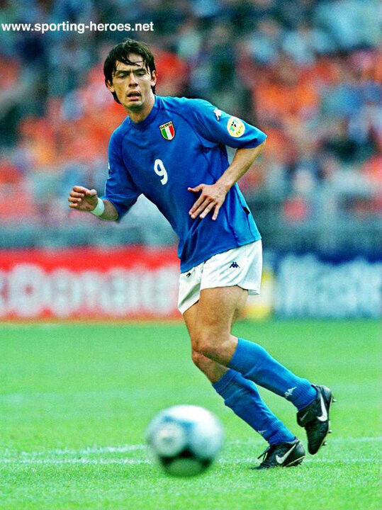 maglia calcio vintage Italia Kappa DEL PIERO Euro 2000 away 87%13 MATCH
