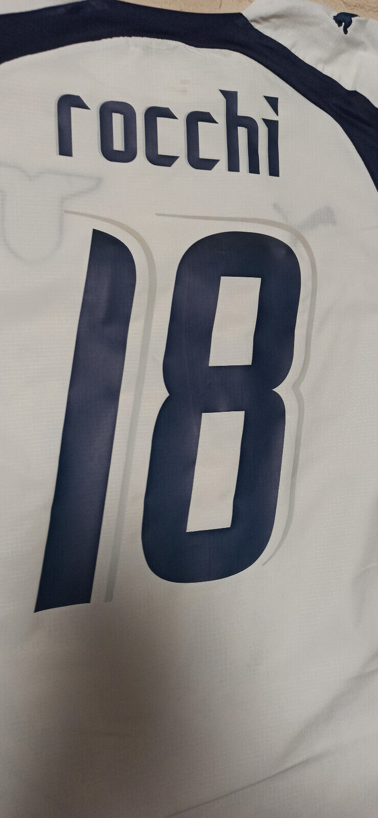 maglia calcio Lazio puma Rocchi Ina Assitalia calcio 2006 2007 away vintage