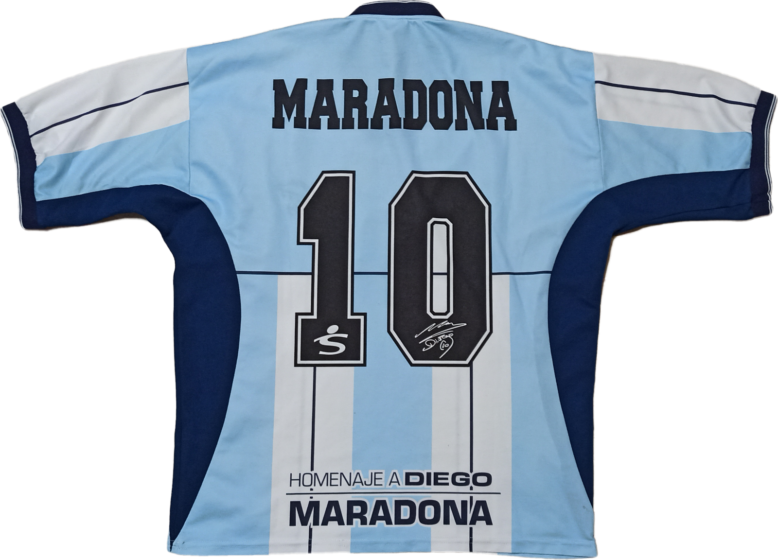 maglia camiseta maradona MAGLIA HOME homenaje signed FILA MARADONA DA