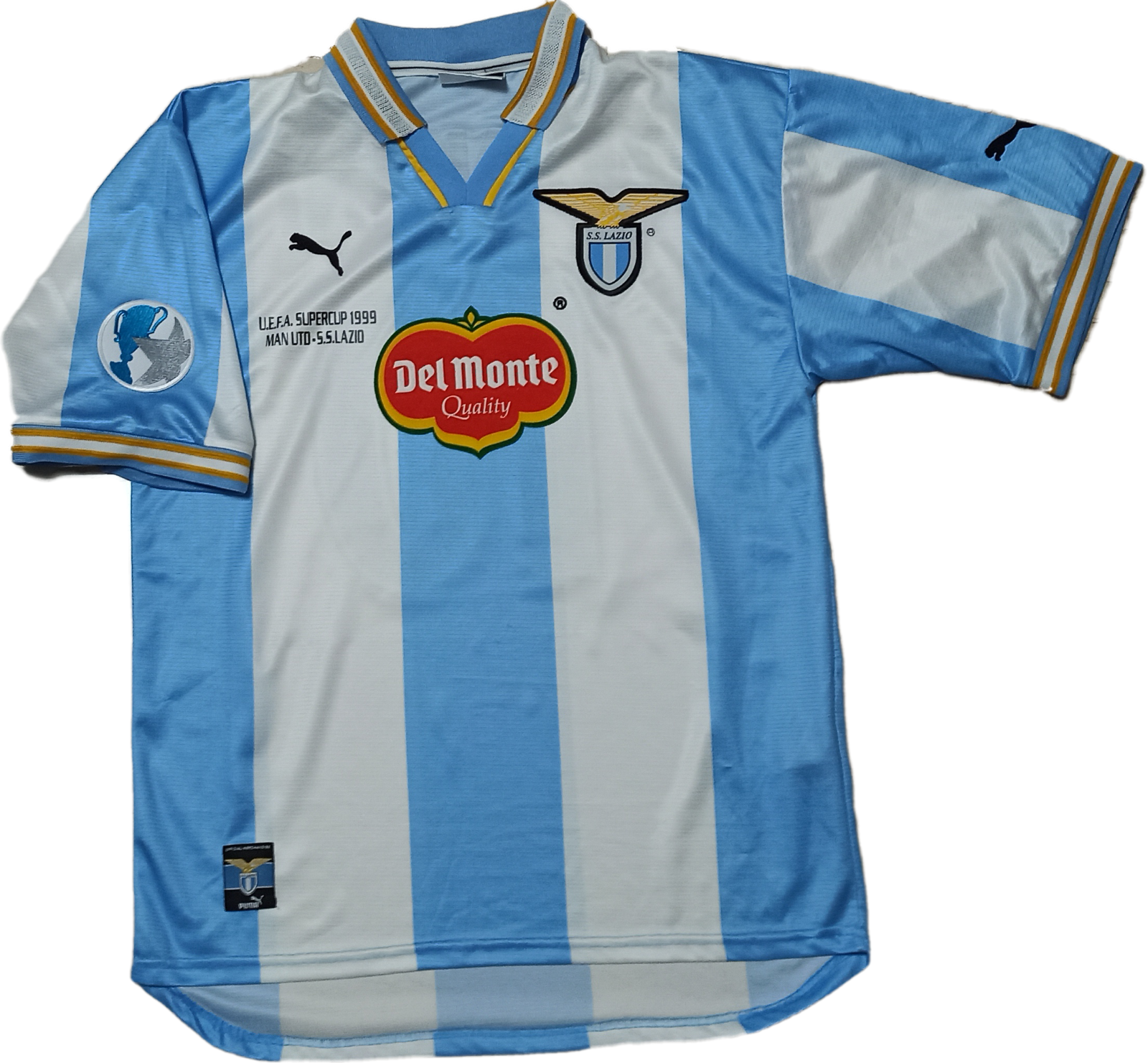 Rarissima maglia da calcio della Lazio Puma Tg 10 anni vintage da  collezione