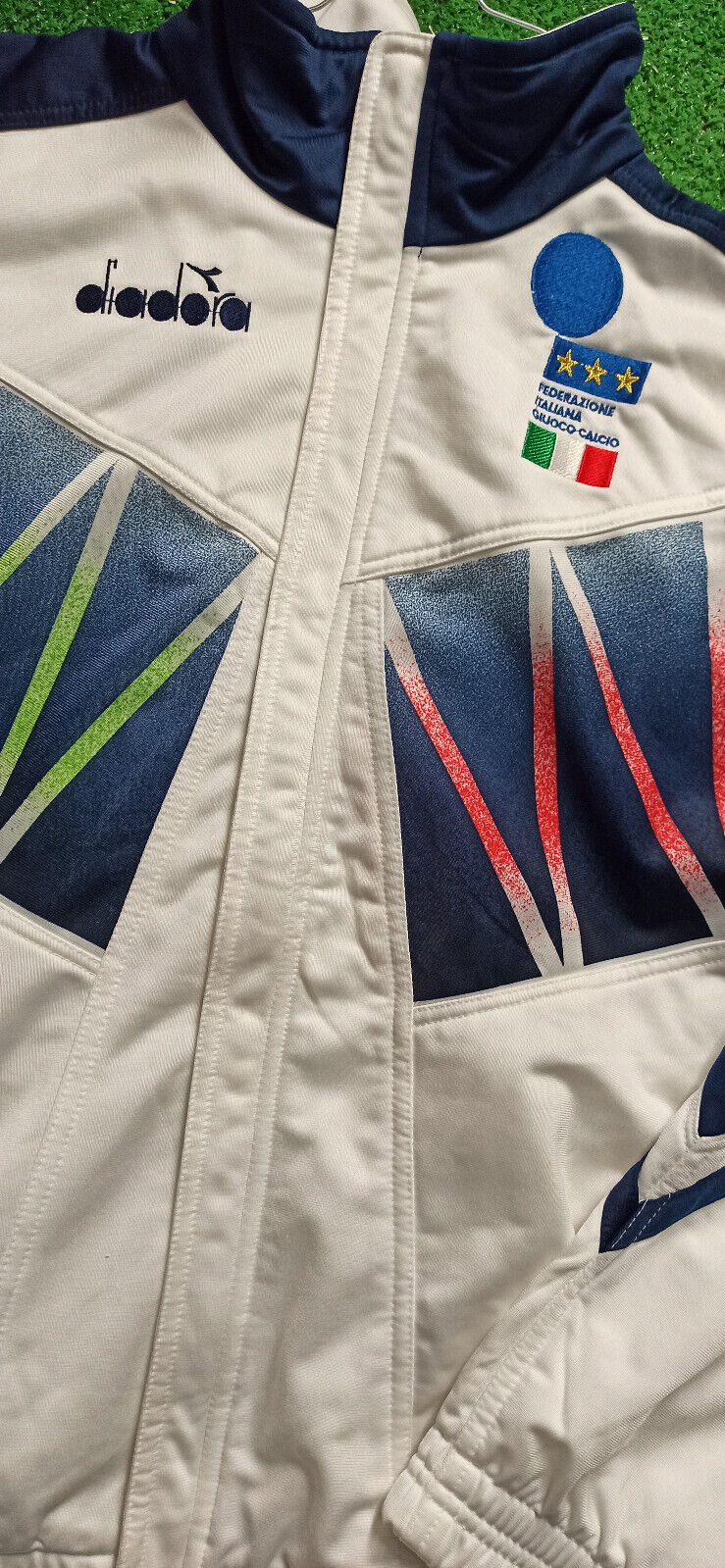 tuta giacca Italia 1994 World Cup felpa Diadora Baggio IP tracksuit track top L