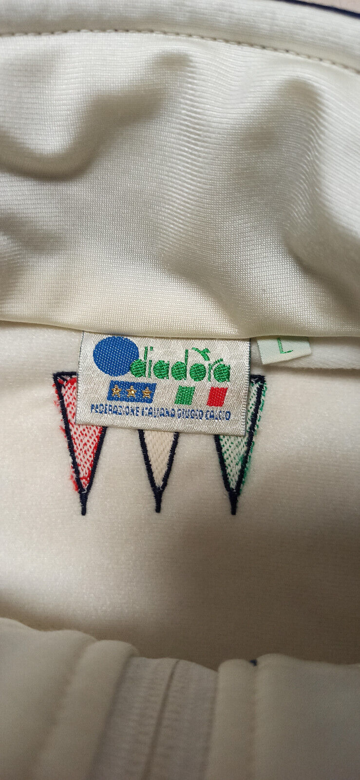 tuta giacca Italia 1994 World Cup felpa Diadora Baggio IP tracksuit track top L