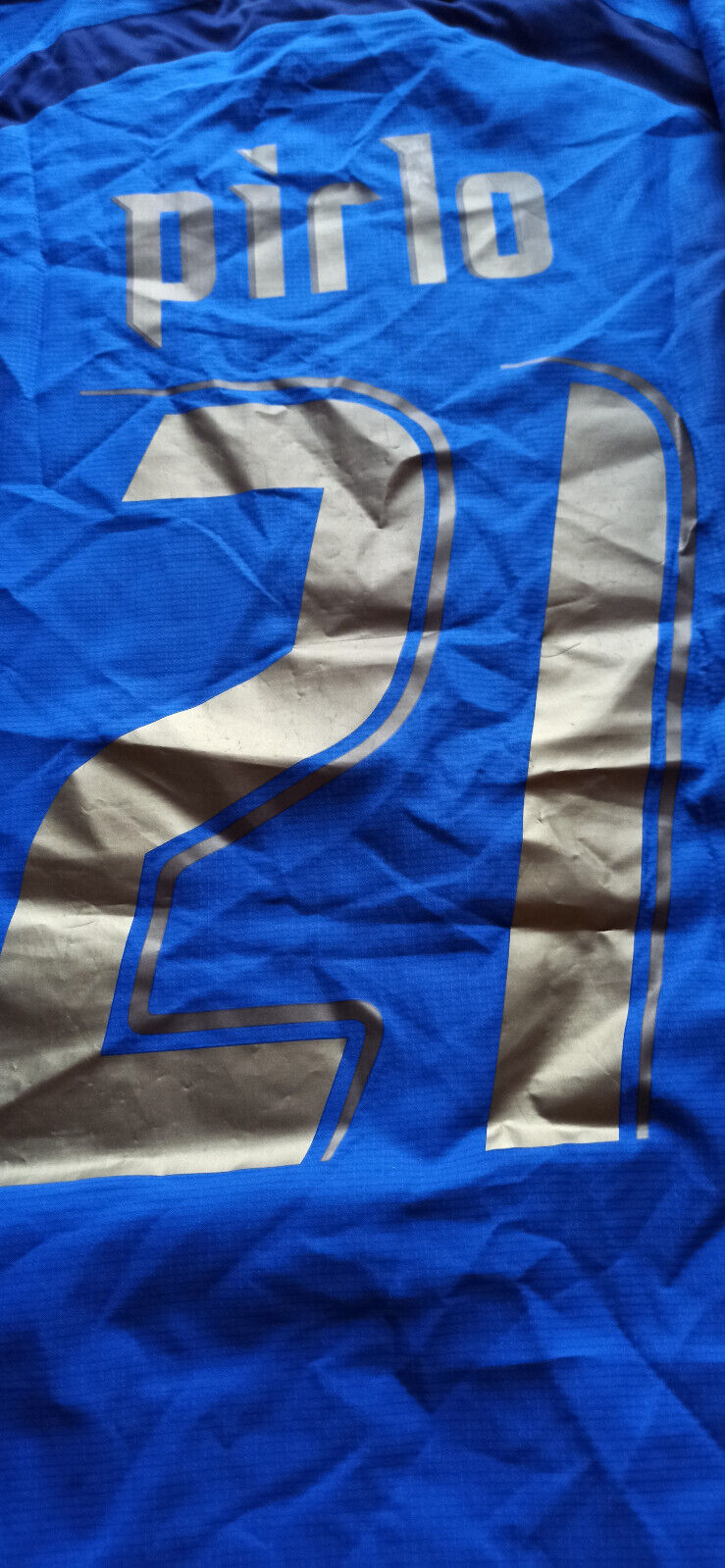 maglia match worn Italia 2006 PIRLO Puma World Cup Mondiali home