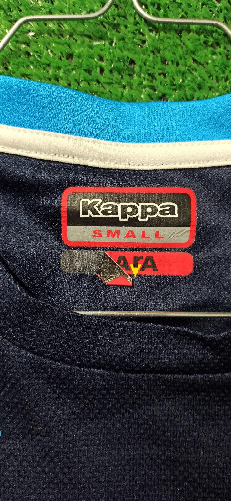 match worn felpa maglia calcio vintage Napoli Calcio Kappa 2018 training