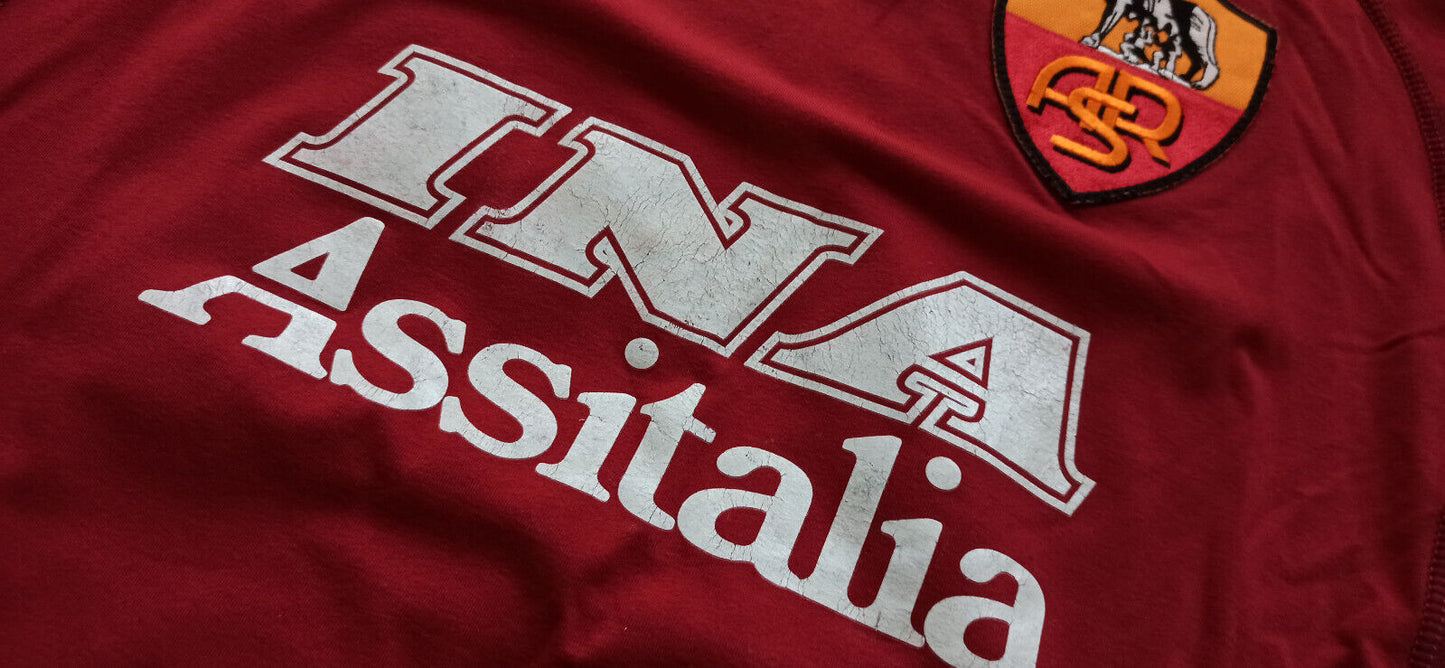 maglia calcio vintage Roma Batistuta scudetto 2000 2001 Kappa Ina Assitalia L