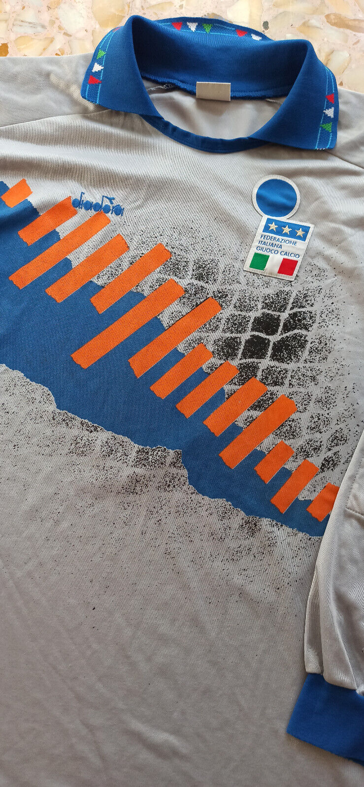 maglia match Pagliuca Zenga diadora ITALIA Euro 1992  vintage originale