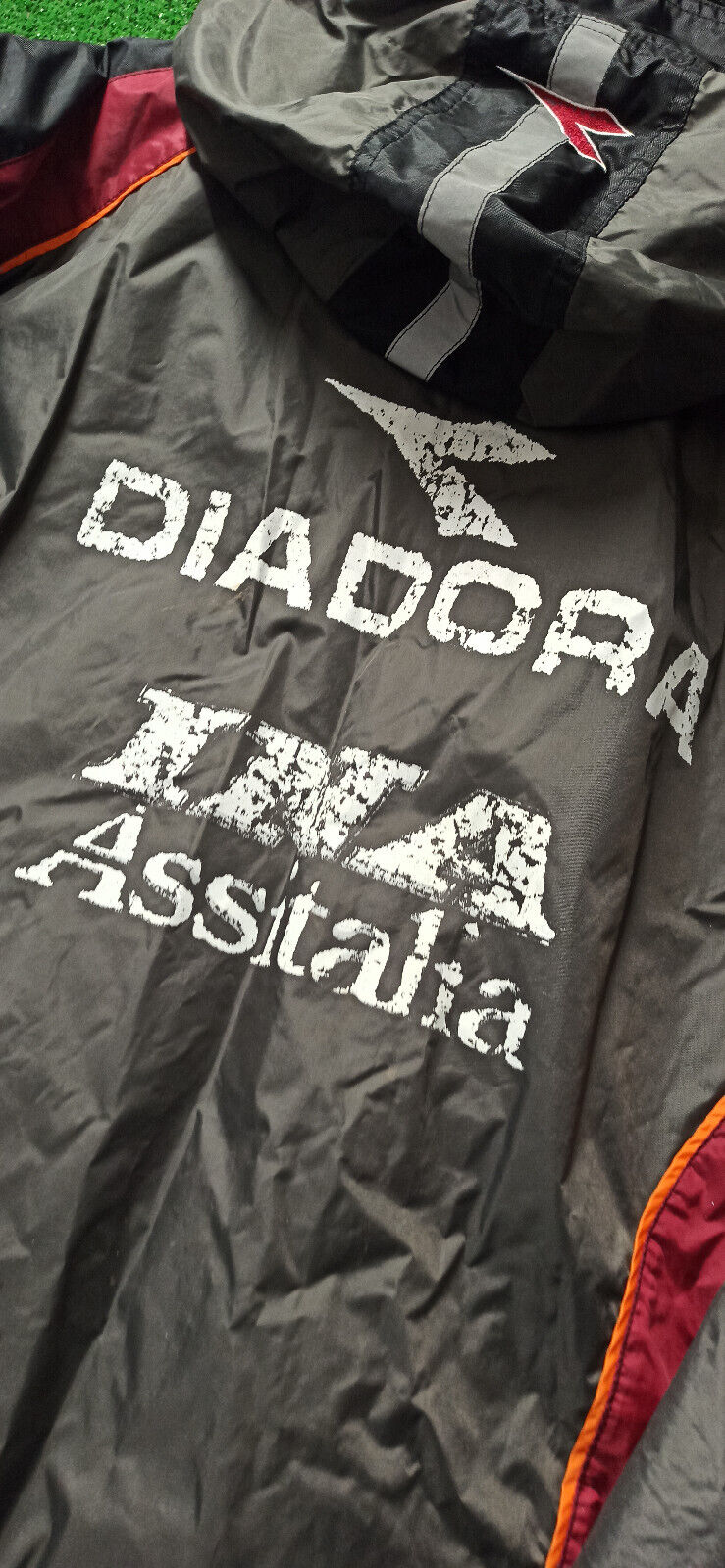 maglia calcio Roma Track top scudetto 1999 2000 Diadora Jacket coat bench player