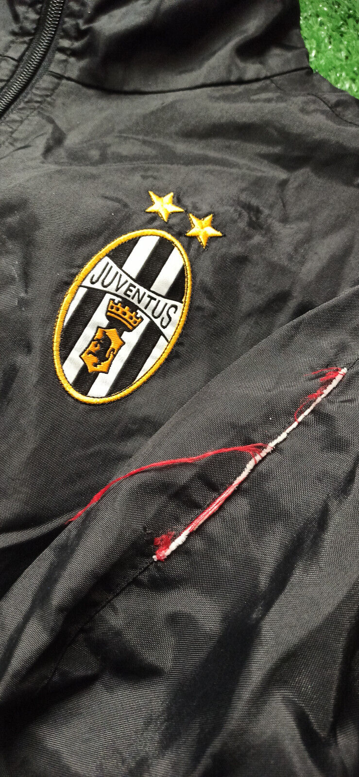 maglia calcio vintage Juventus felpa Lotto giacca hoodie sweatshirt Fastweb 2000
