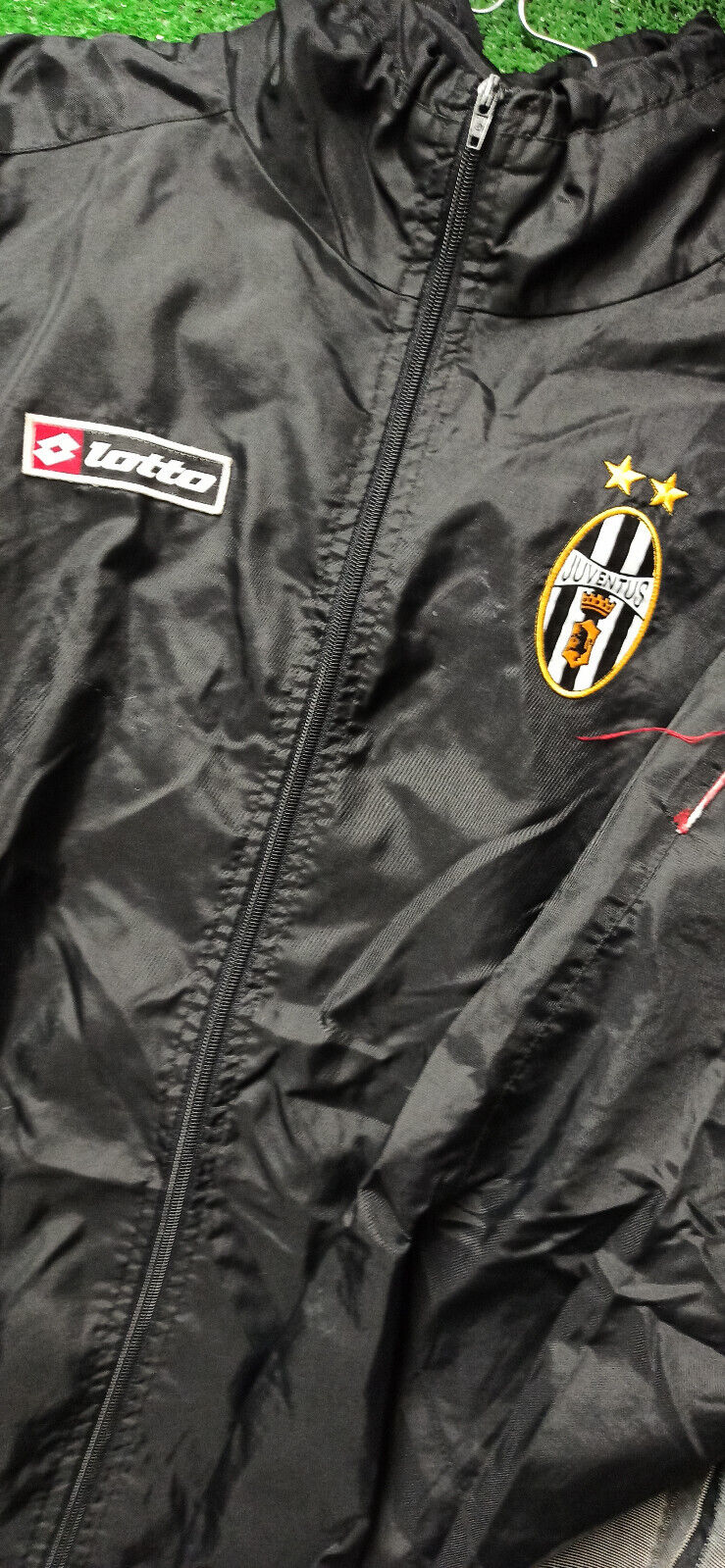 maglia calcio vintage Juventus felpa Lotto giacca hoodie sweatshirt Fastweb 2000