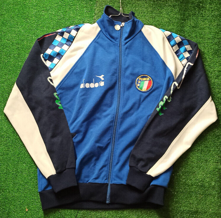 Track Jacket Diadora Collezione Baggio Tuta Giacca Italia 1990