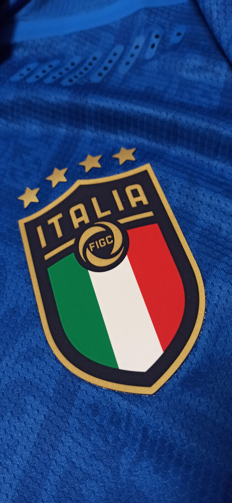 Maglia match worn gara Verratti PUMA Italia-Inghilterra 2021 Dry-cell EURO 2020