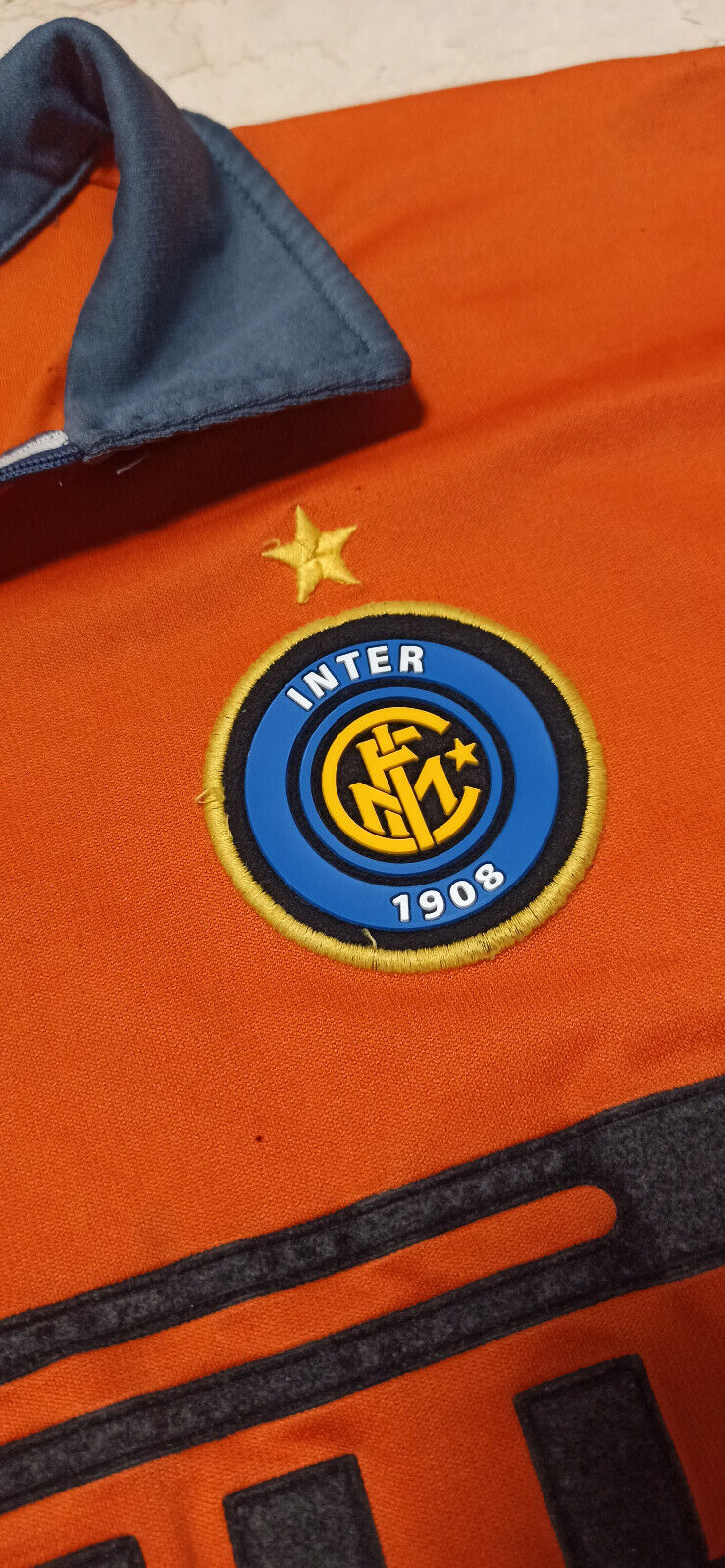 maglia calcio vintage Ronaldo Inter 2000-01 AUTOGRAPH Nike Pirelli jersey shirt