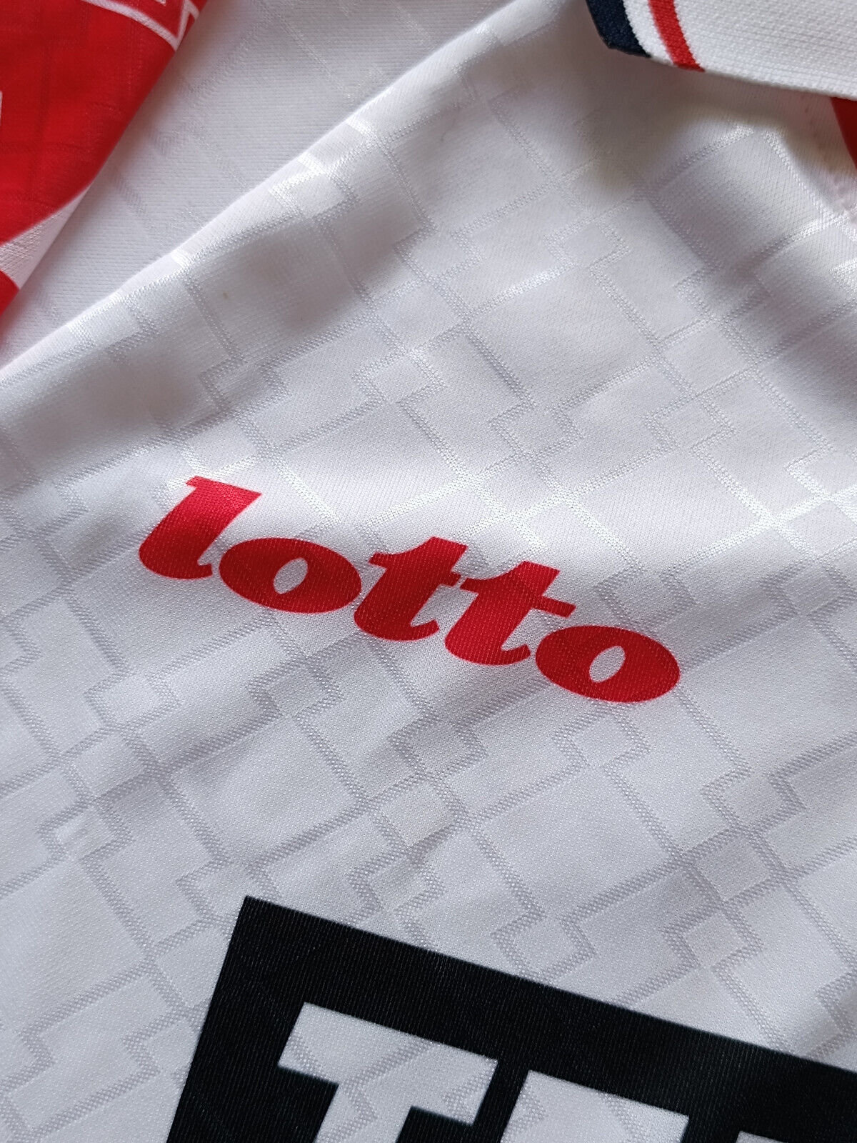 maglia home bari lotto 1999/2000 cassano 18 vintage football shirt jersey