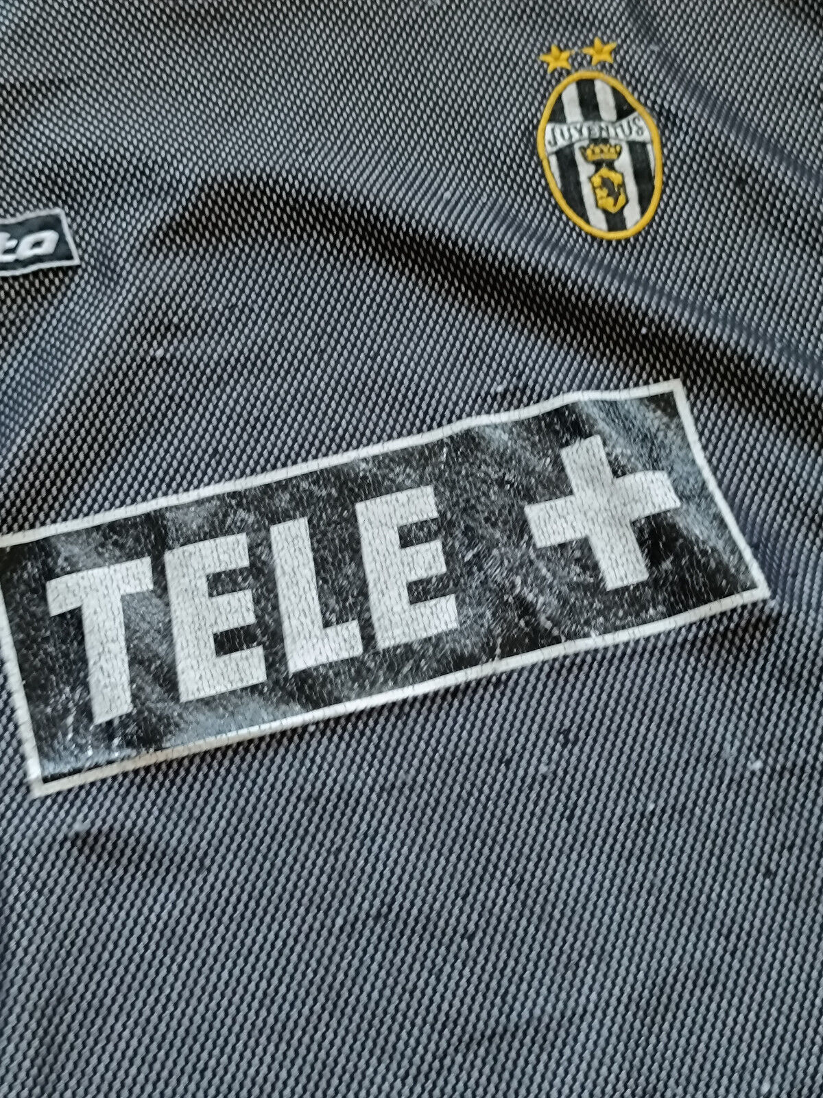 maglia calcio Juventus vintage Lotto shirt 2000 2001 VAN DER SAR TELE+ XL