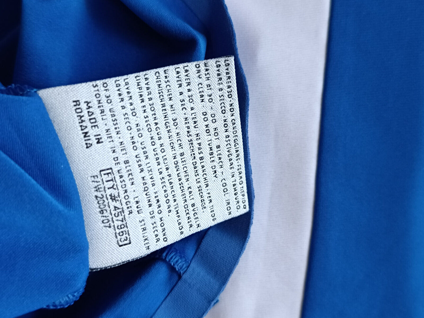 maglia calcio Sampdoria FLACHI #10 2006 2007 ERG Home shirt Kappa vintage