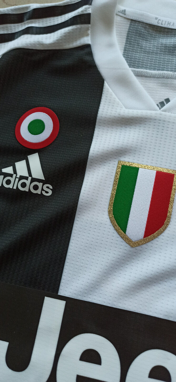 maglia calcio match issued Cristiano Ronaldo Sign juventus Adizero 2018-19 Jeep