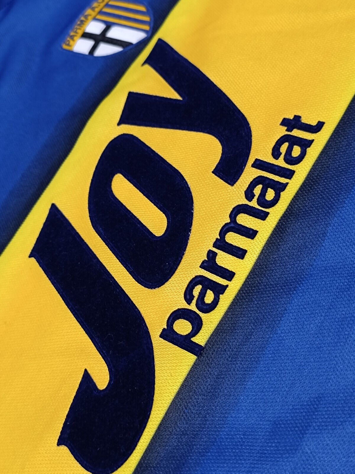 maglia calcio match worn Serie A AC Parma SENSINI Champion Mr Day 2001 2002