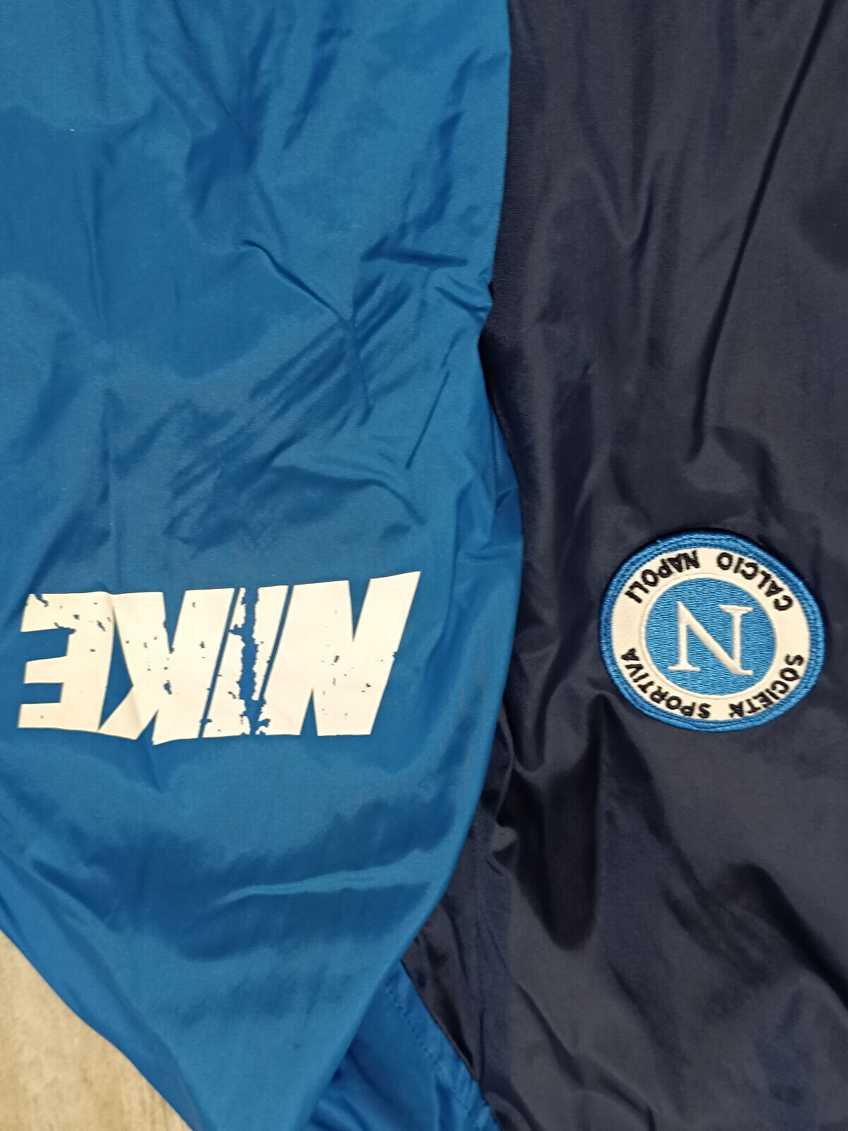 maglia calcio vintage Napoli Nike Protti 1997 98 Polenghi Dri-fit kway training