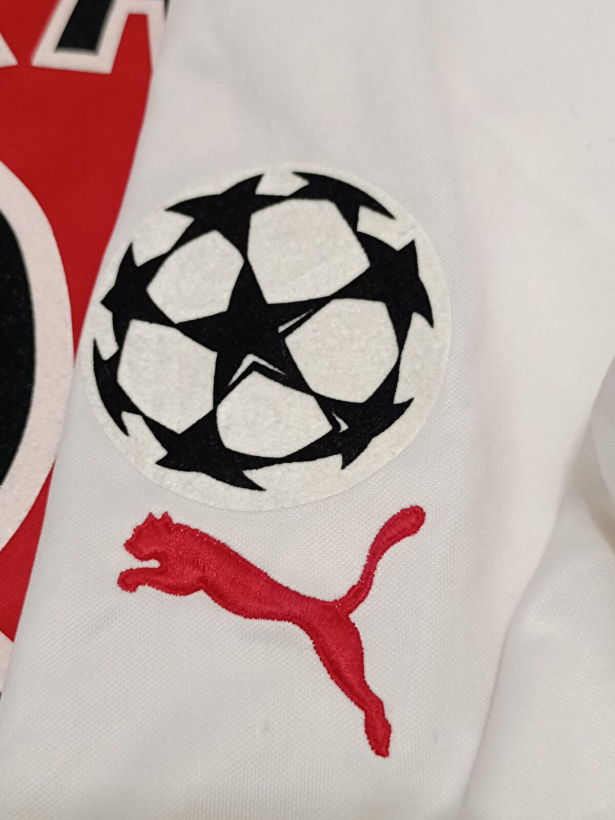maglia calcio vintage AS MONACO maillot Puma 2002 2003 EVRA UCL FEDCOM XXL