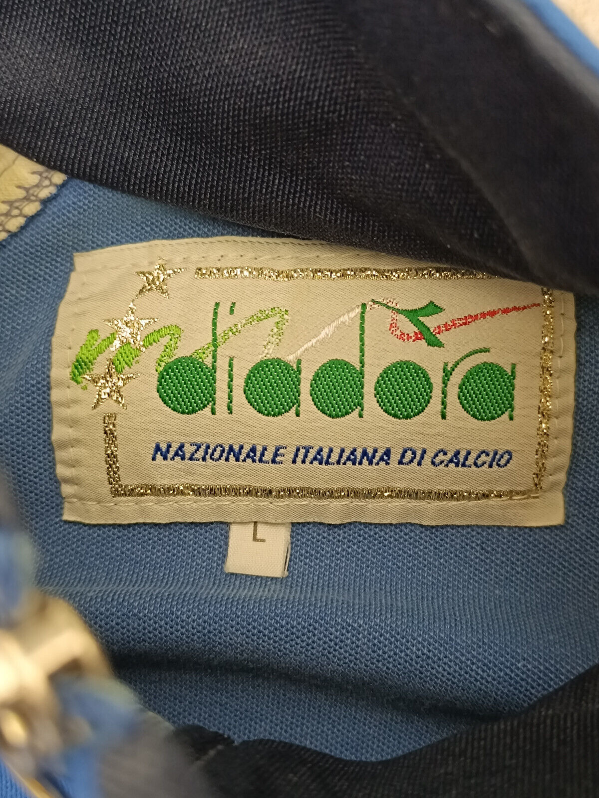 tuta giacca Italia 1990 World Cup felpa Diadora Baggio IP tracksuit track top L