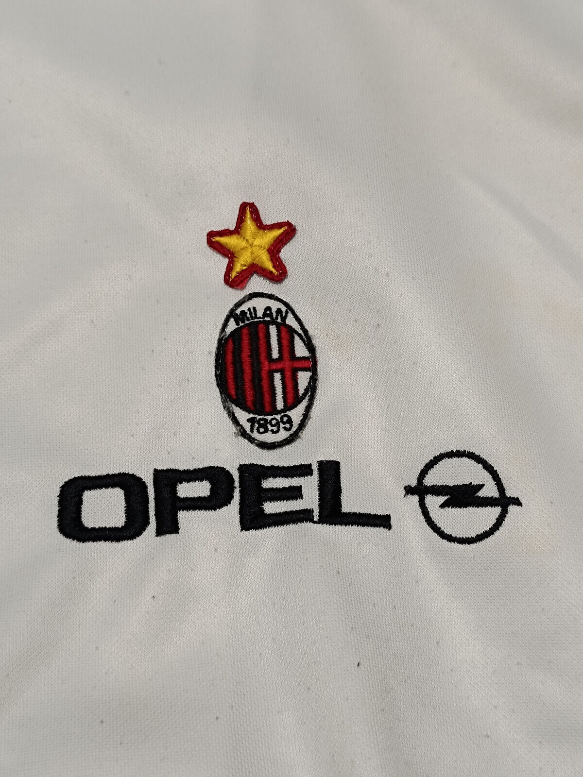 maglia calcio tracktop felpa AC Milan Lotto Roberto Baggio Opel 1997 1998 sweat