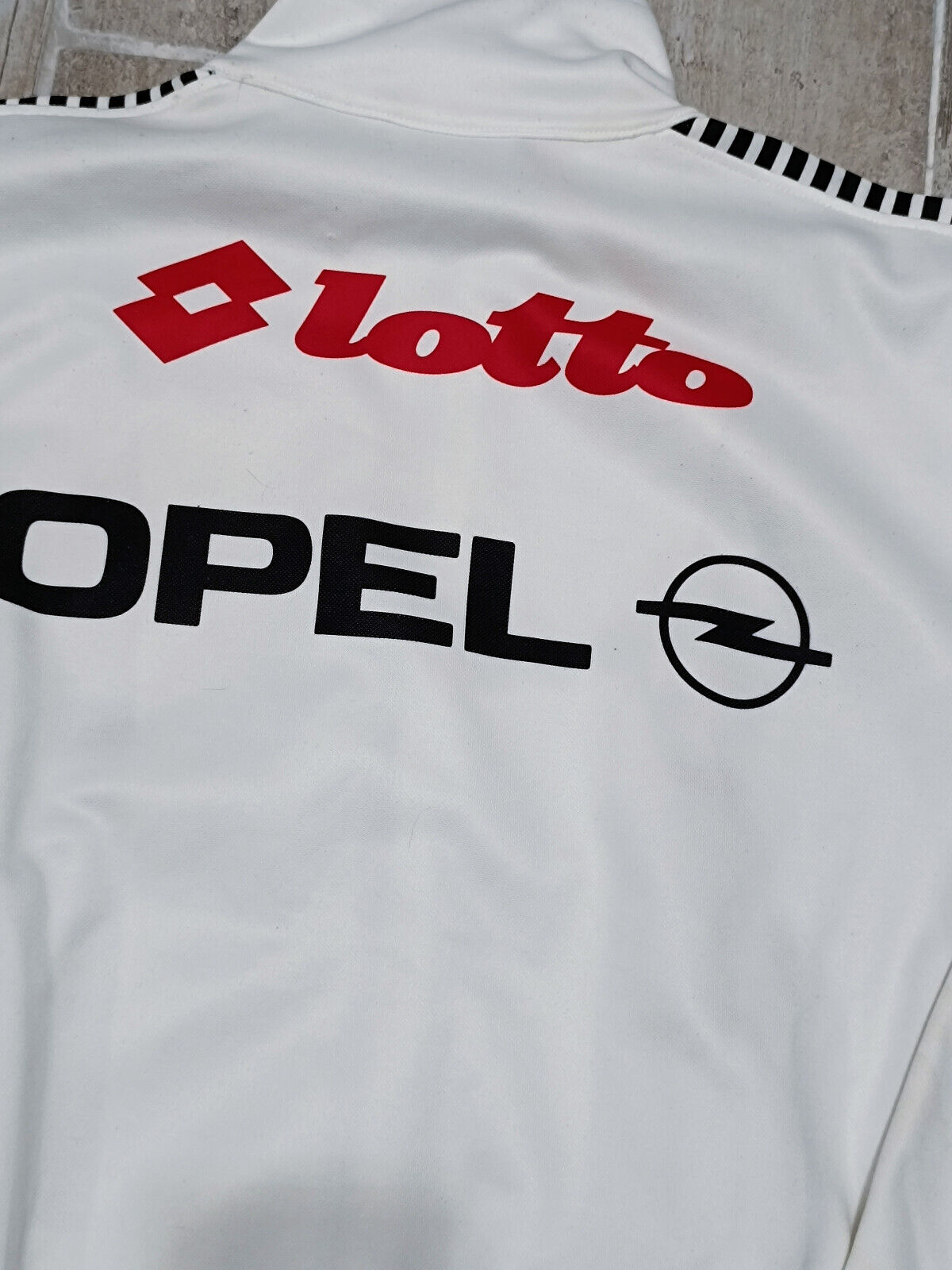 maglia calcio tracktop felpa AC Milan Lotto Roberto Baggio Opel 1997 1998 sweat