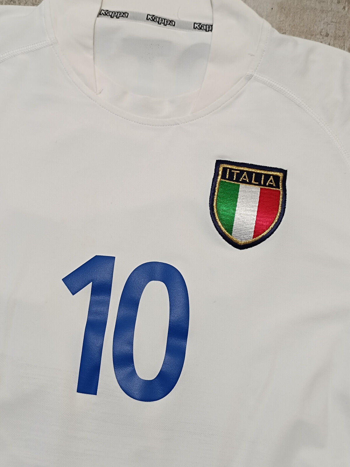 maglia calcio vintage italia TOTTI World Cup 2002 *ITALY* Korea L jersey shirt
